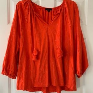 Tie-Front V-Neck from JCREW